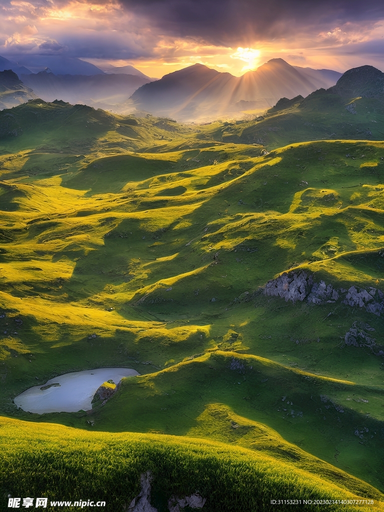 夕阳风景