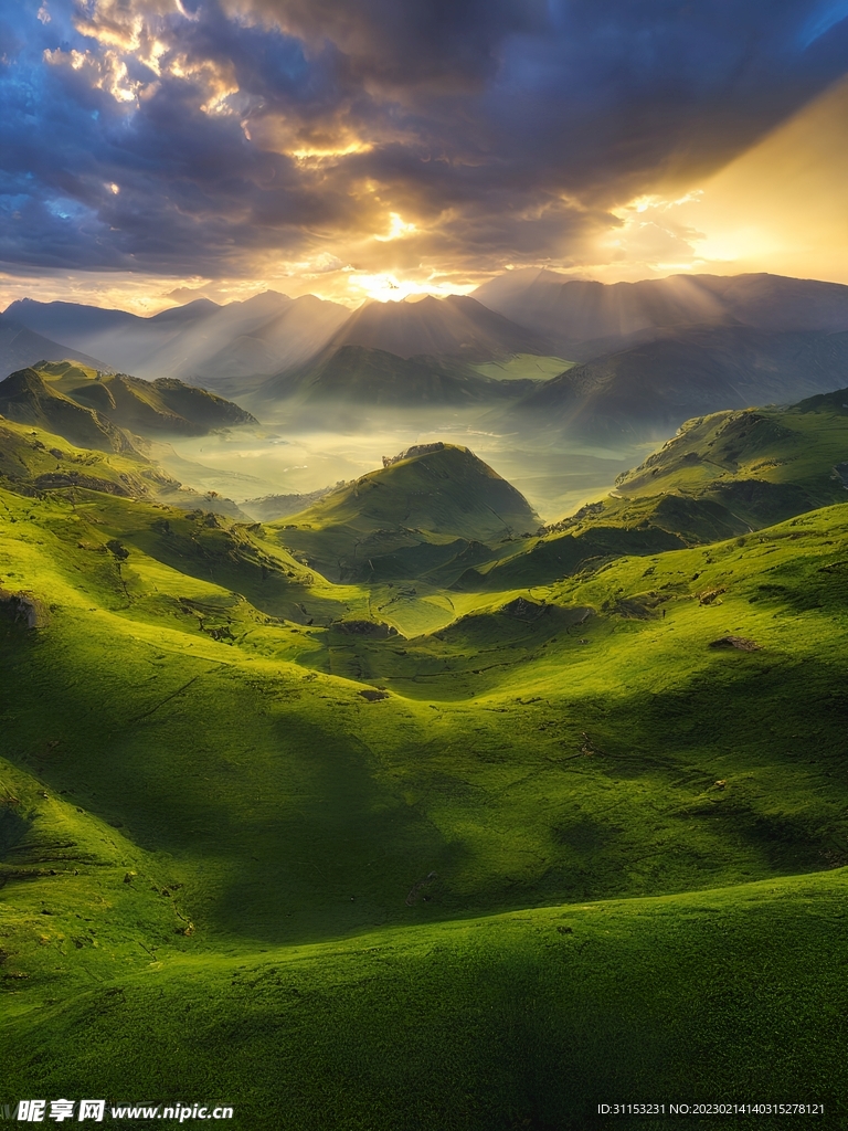 夕阳风景