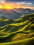 夕阳风景