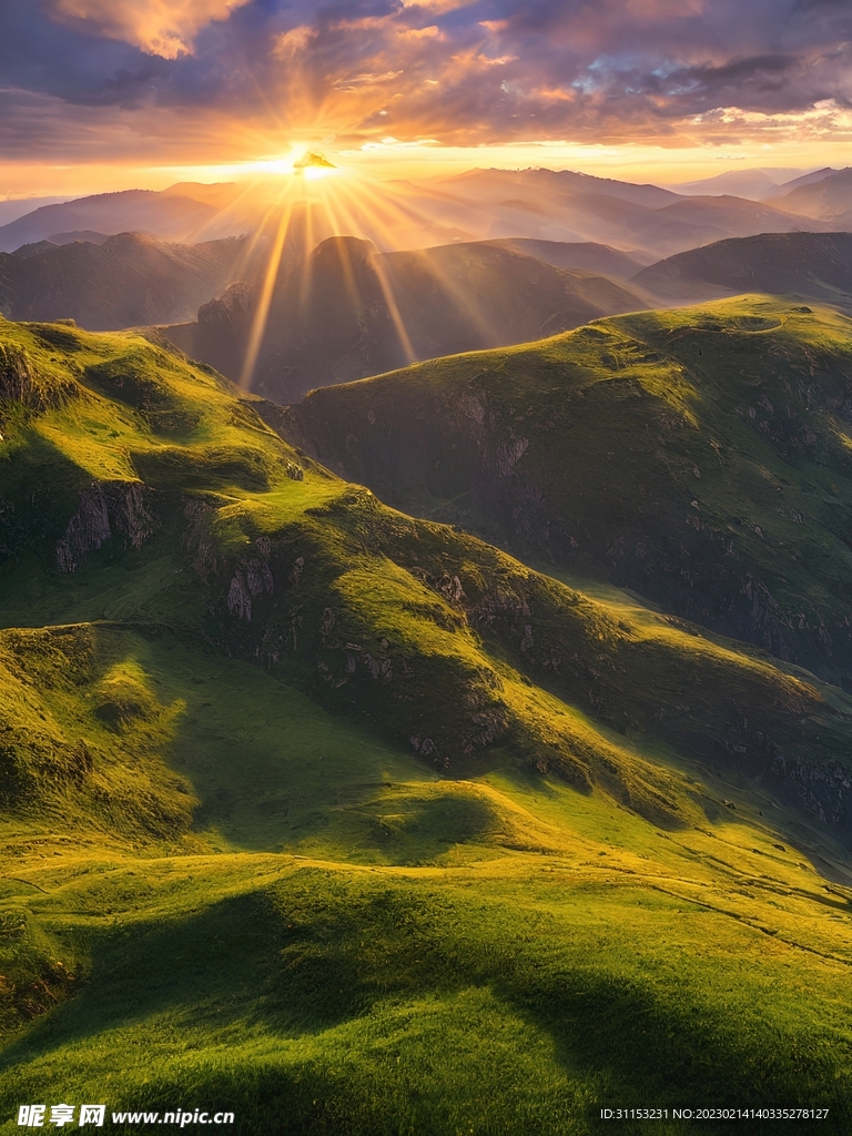 夕阳风景