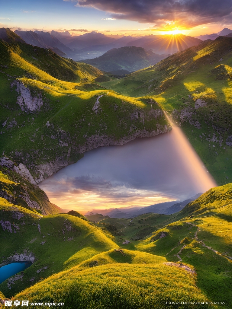 夕阳风景