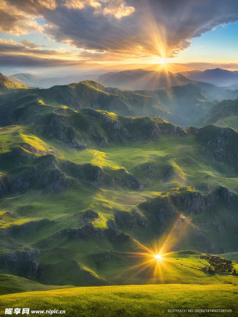 夕阳风景