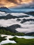 夕阳风景