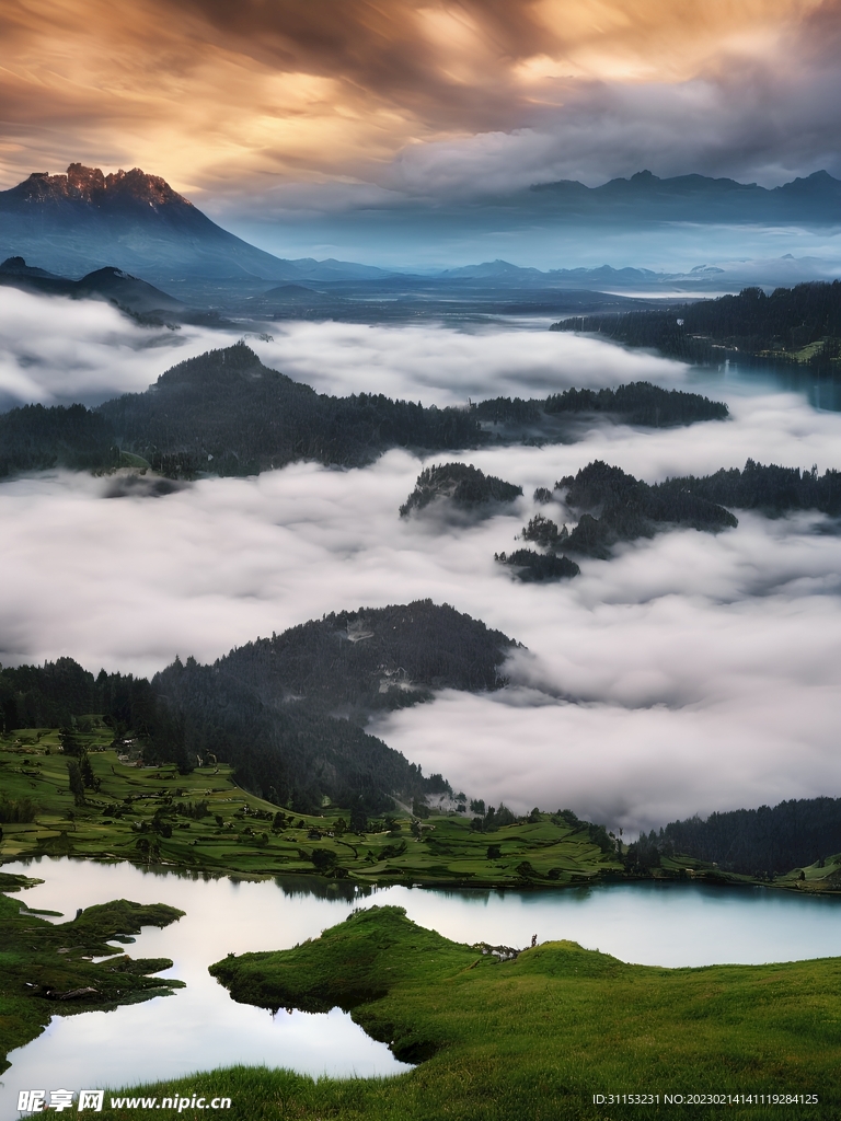 夕阳风景
