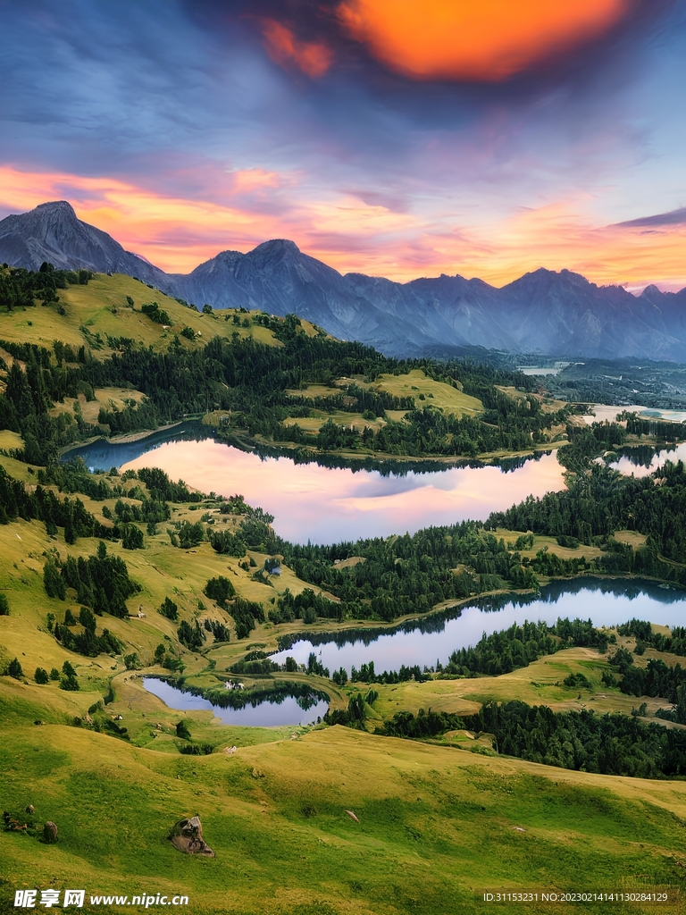 夕阳风景