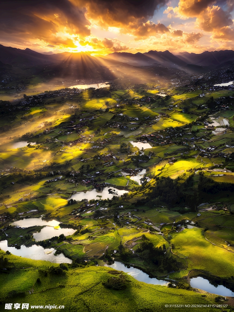 夕阳风景