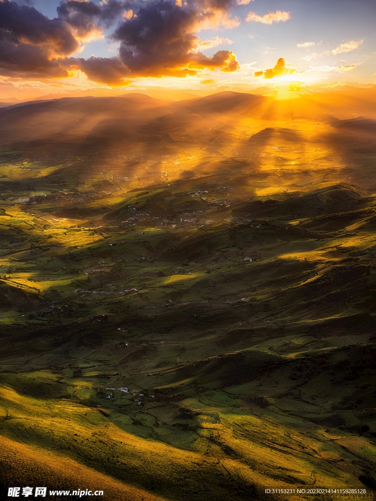 夕阳风景