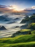夕阳风景
