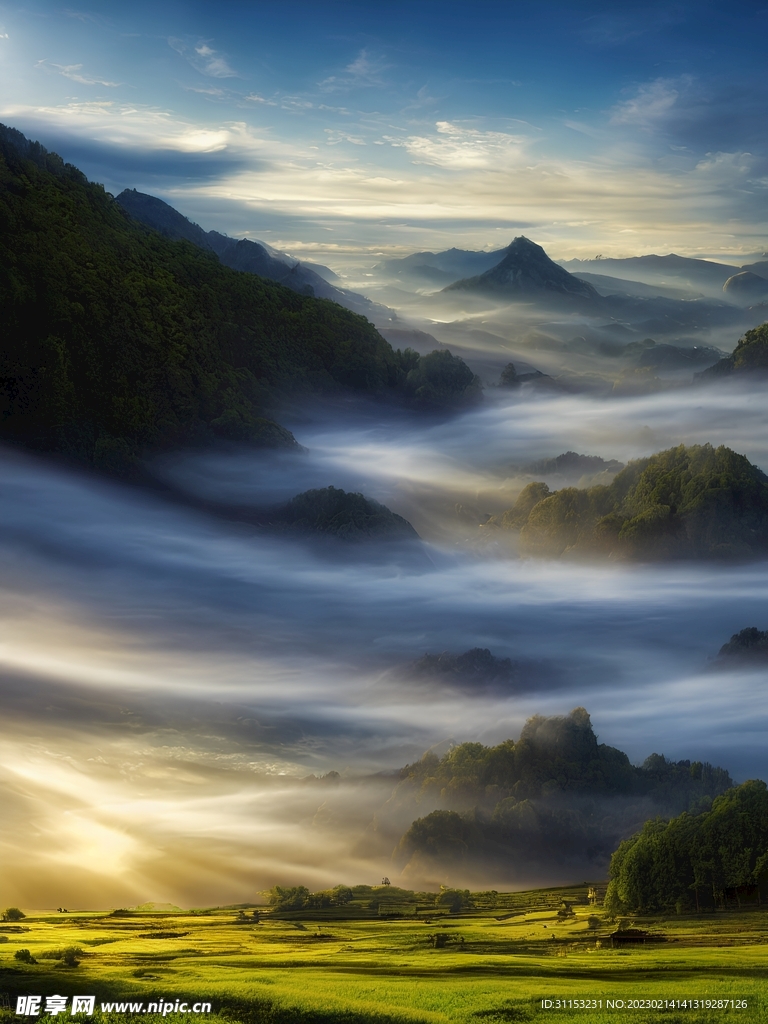 夕阳风景