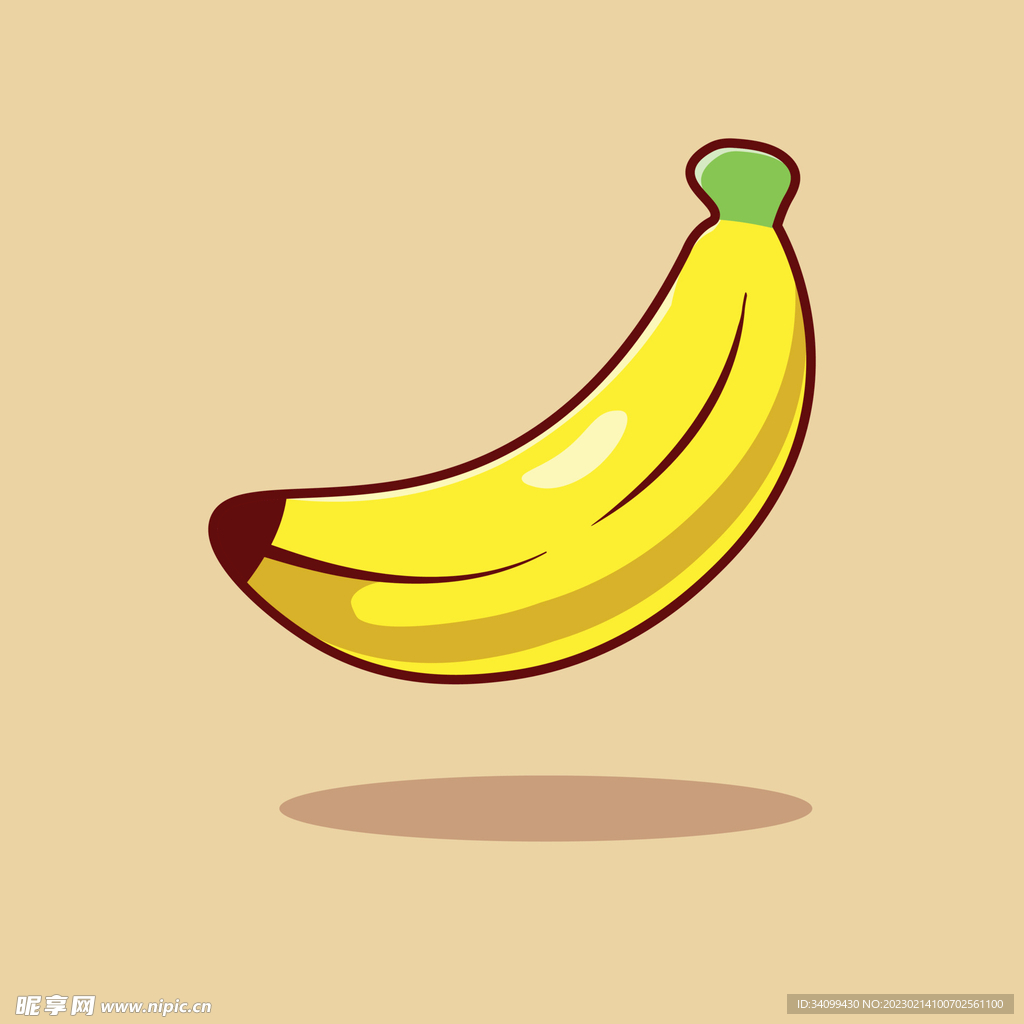 卡通小猴子拿着香蕉插画图片素材_ID:424071963-Veer图库