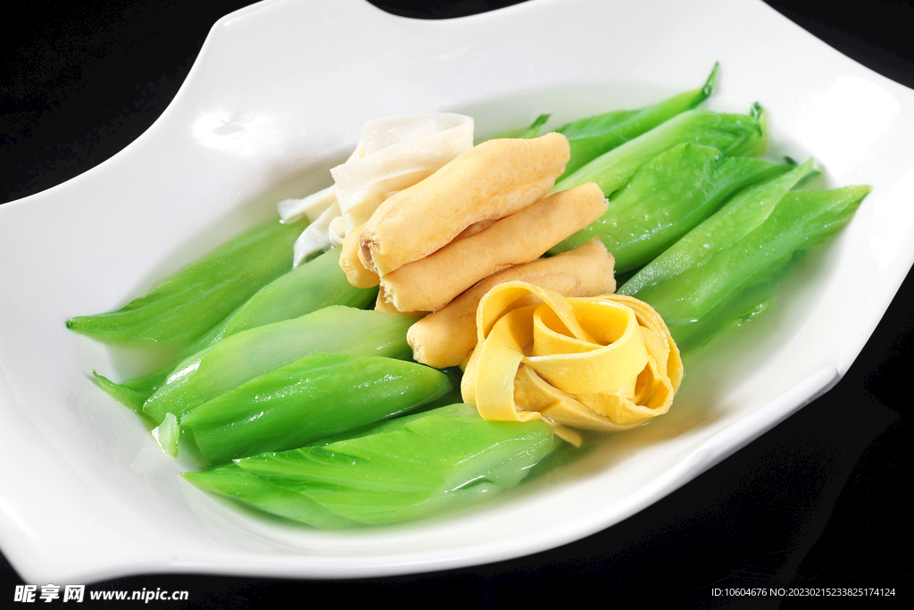 蛋丝煮芥菜