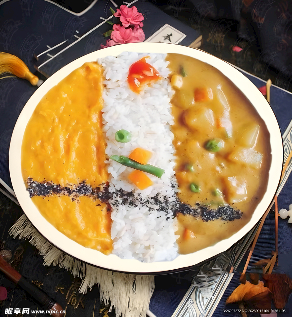 全蔬日式咖喱饭