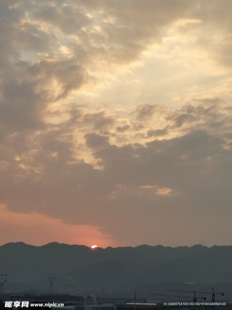 日落西山