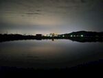 湖边夜景