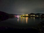 湖边夜景