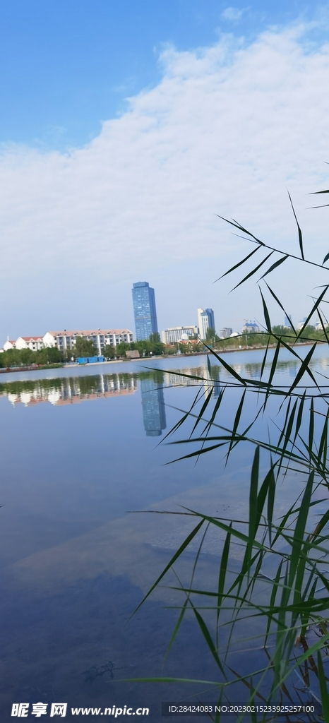 湖景风光