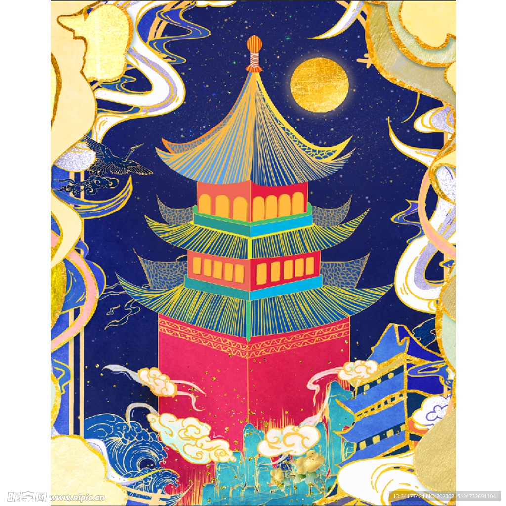  中国风建筑