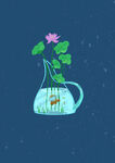 PS手绘植物插画