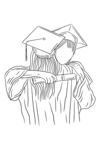 学士服学生 