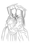 学士服学生 