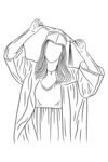 学士服学生