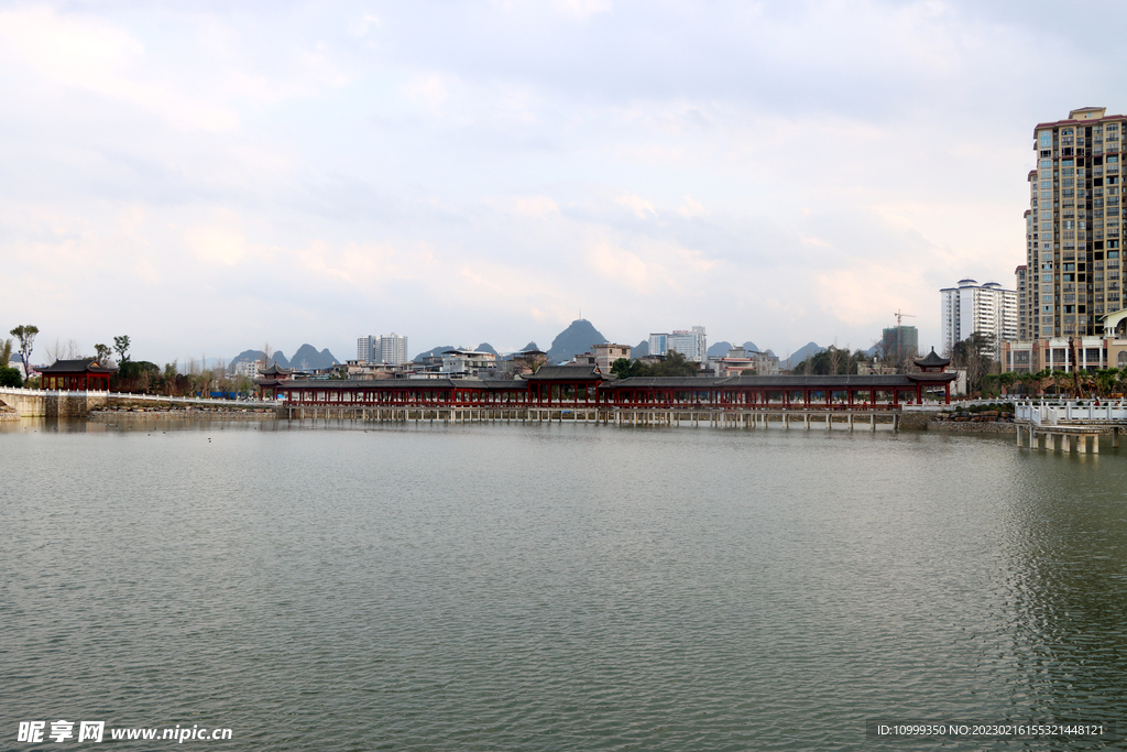 广西贺州永丰湖湿地公园 