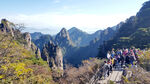 黄山景区美丽的大山美景