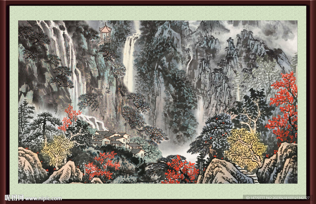 泰山国画 