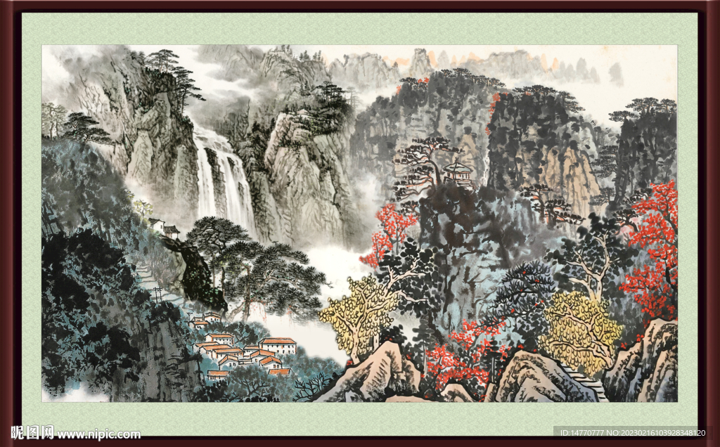 黄山国画 