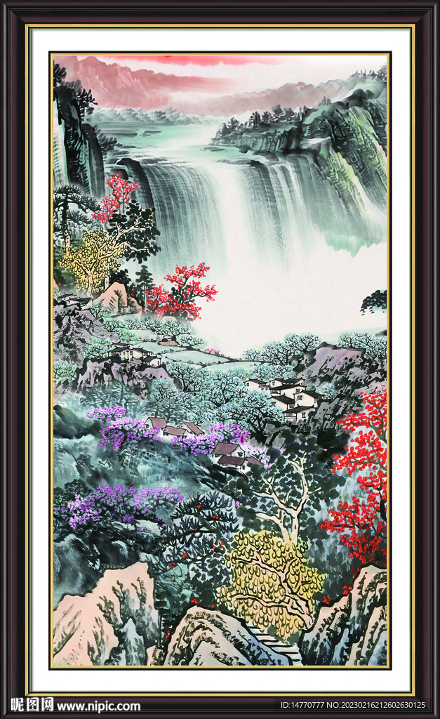 山水画 