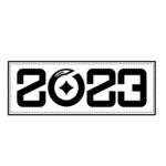 2023数字艺术字