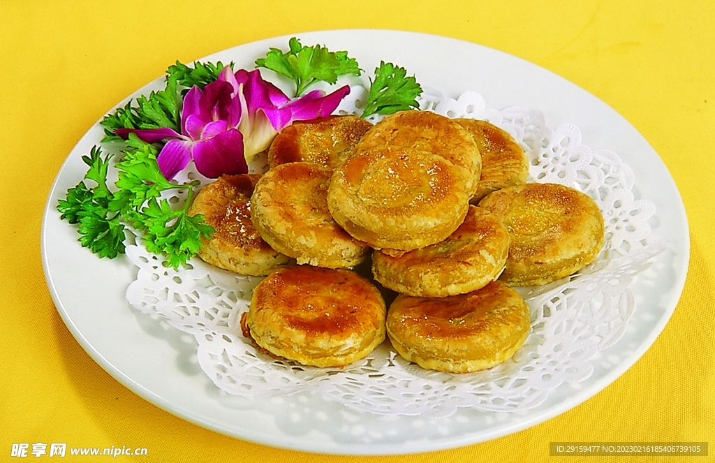酥皮南瓜饼