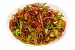 火腿肉丝炒面
