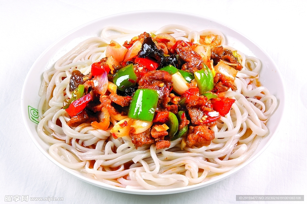 过油肉拌面
