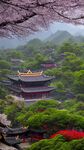 樱花风景