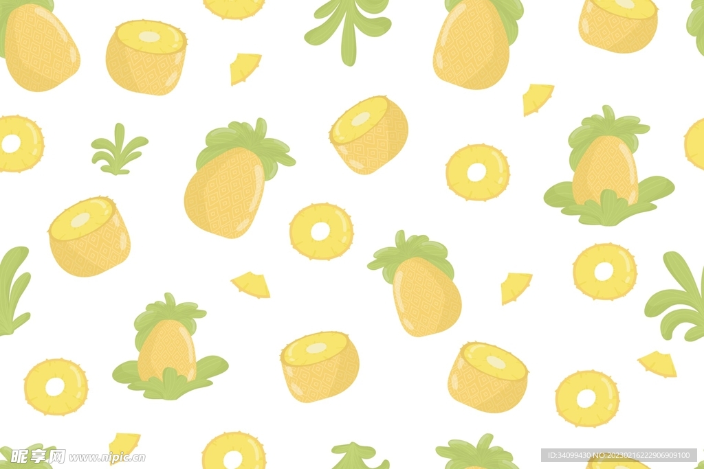 菠萝图案