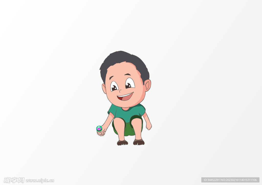 男孩