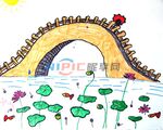 拱桥儿童画