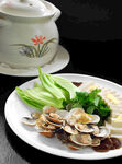 小芥菜豆腐文蛤汤