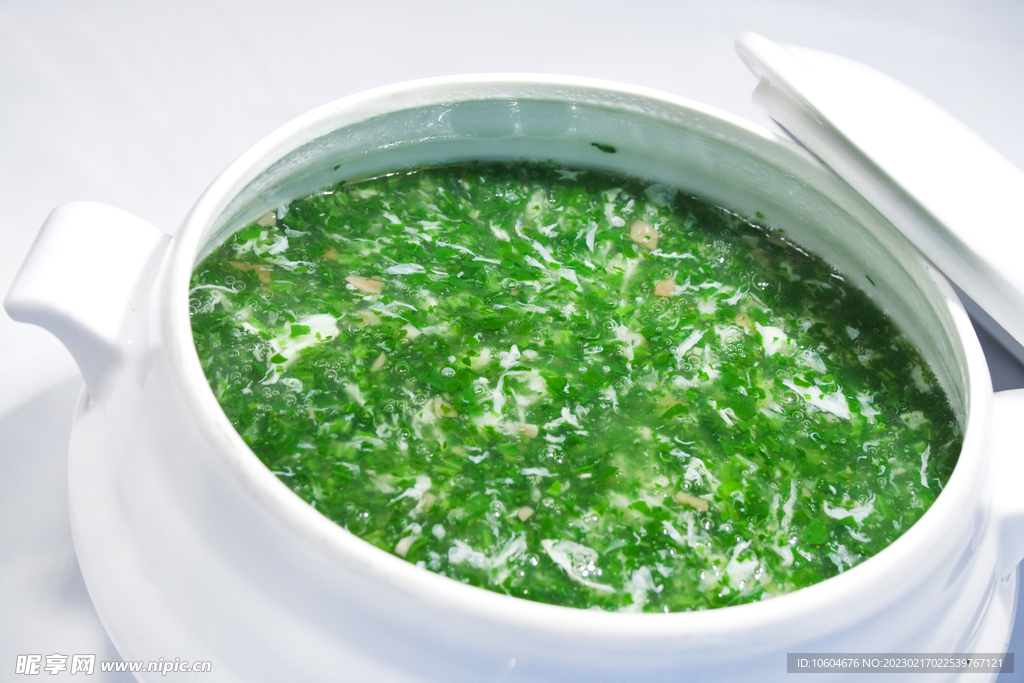 碧绿素菜羹