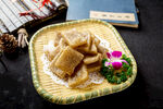 乡村煎大粉美食小吃