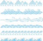 水纹浪花