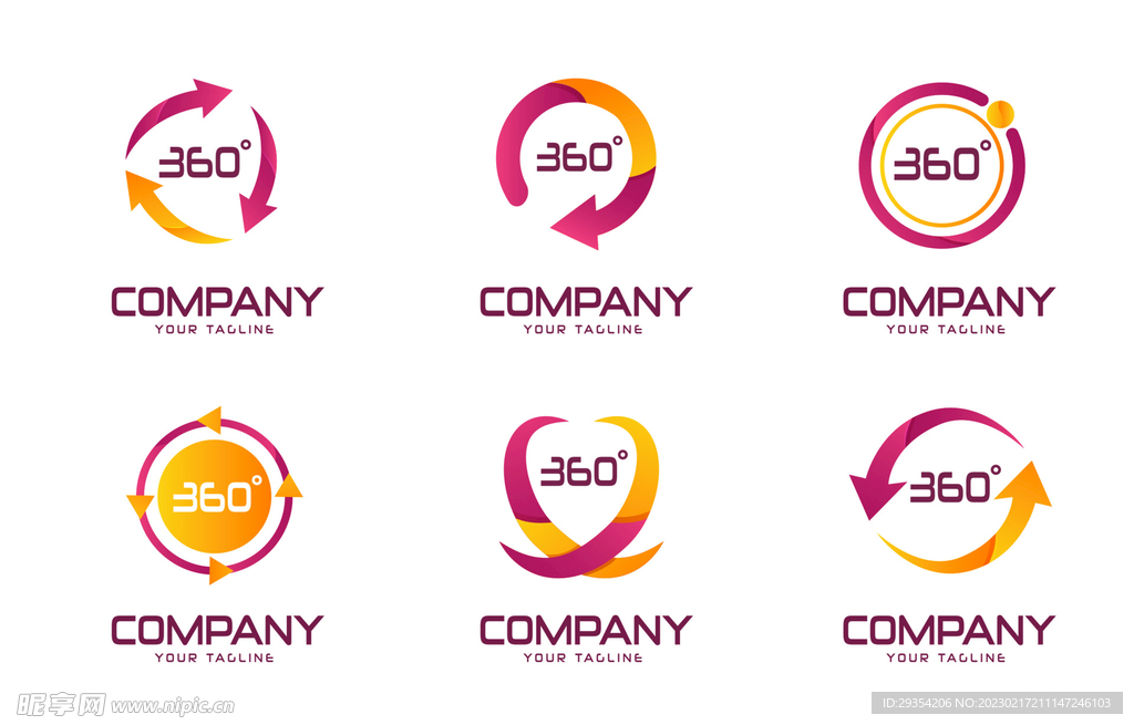 360企业logo图片