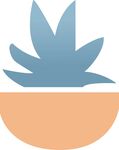 花卉彩绘矢量图