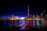 加拿大多伦多城市夜景摄影