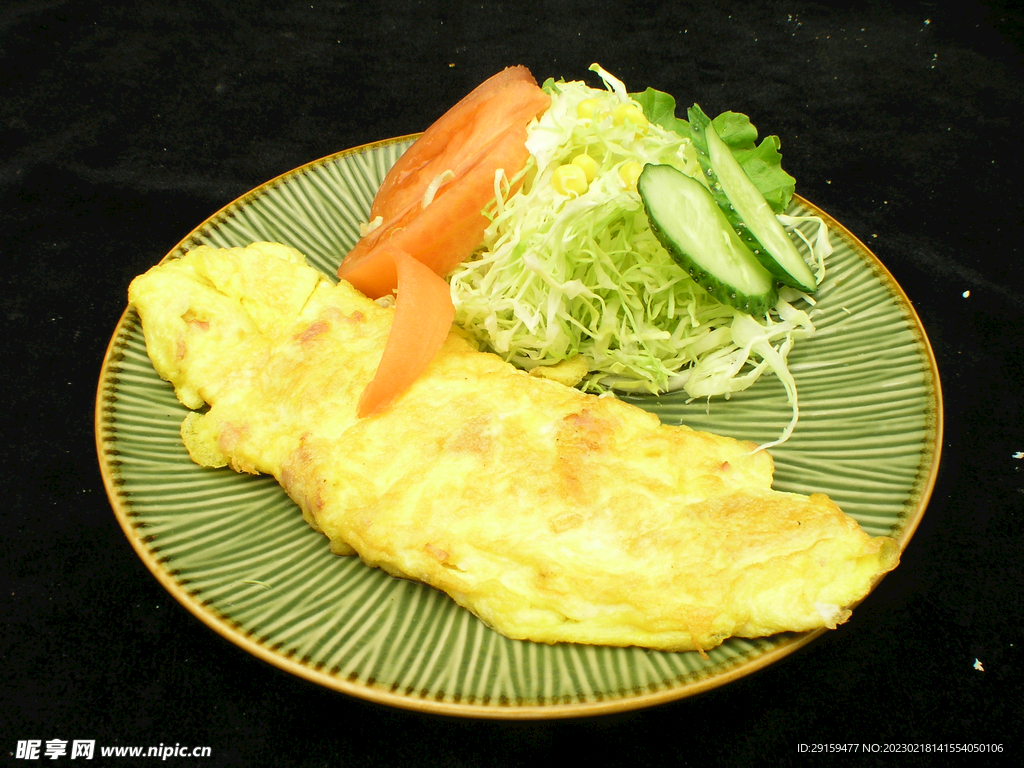 培根鸡蛋饼