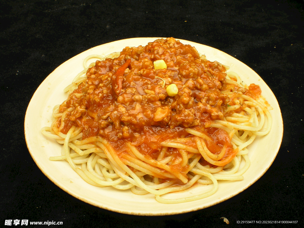 肉沙丝意大利面