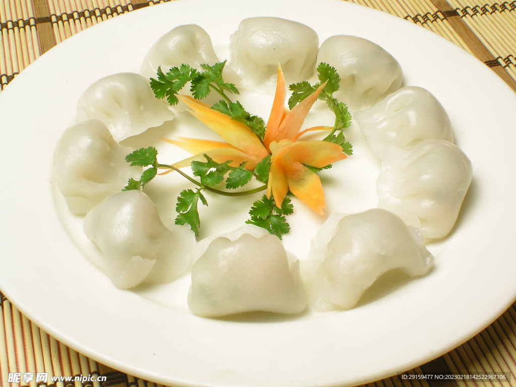 水晶虾饺