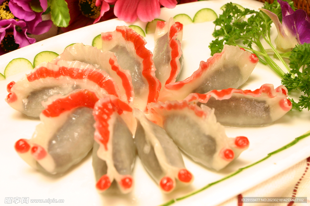 水晶鱼饺
