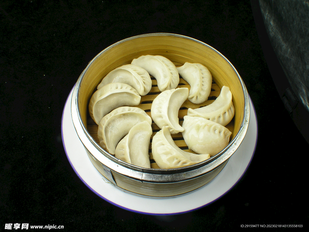 鲜肉蒸饺